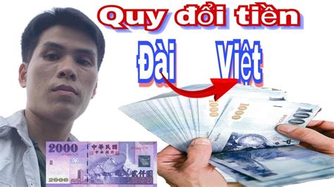 đổi tiền đài loan sang việt nam